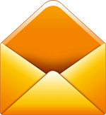 email-orange-open